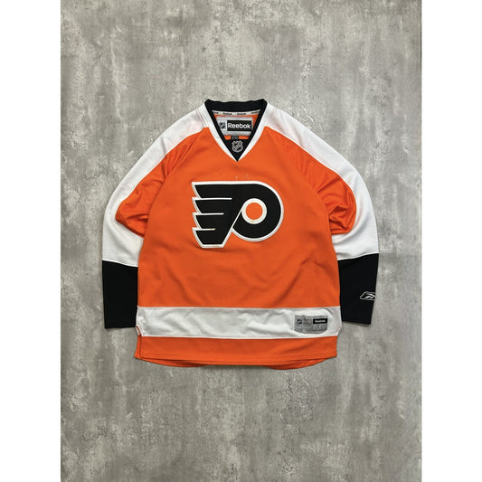 Vintage Philadelphia Flyers NHL Stitched Reebok Hockey Jersey Size XL