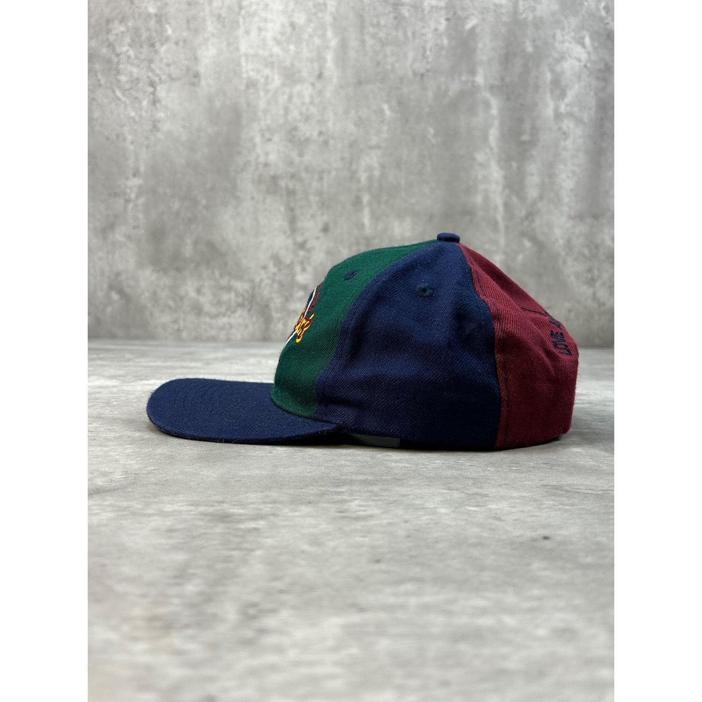 Vintage 90s Hard Rock Cafe Miami Embroidered Destination Snapback Hat OSFA