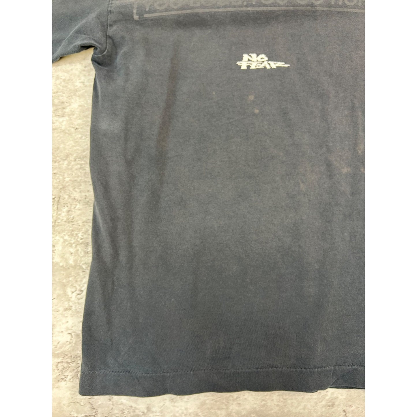 Vintage 90s No Fear Its Simple You Lose You Go Home Slogan T-Shirt Size Medium