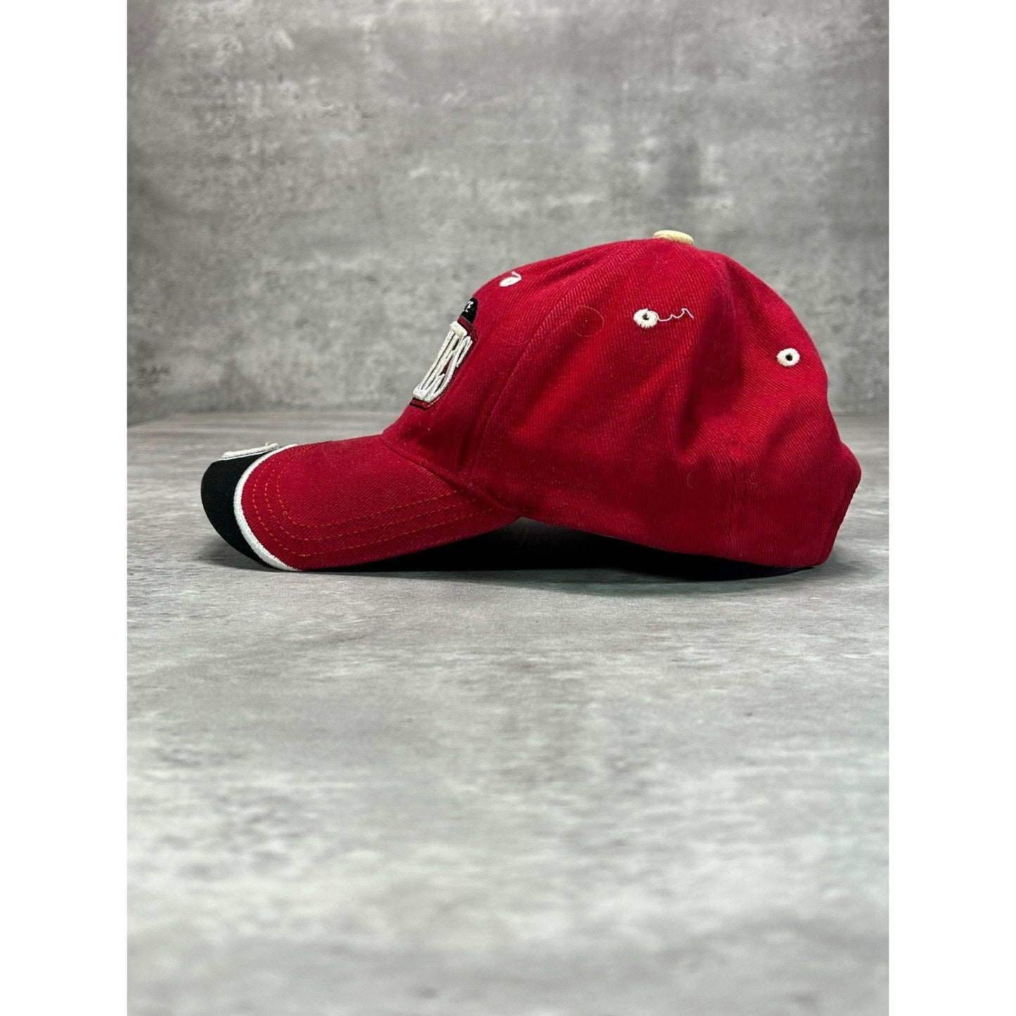 Vintage Ohio State Buckeyes NCAA Embroidered Spellout Strapback Hat OSFA