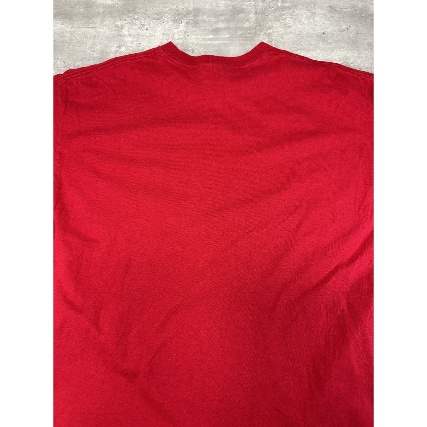 Vintage 90s Nike Classic Embroidered Swoosh T-Shirt Size XL Red