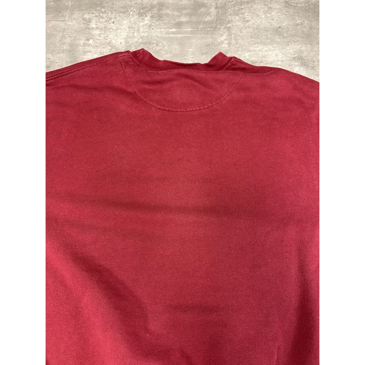 Vintage 2000s Nike Embroidered Mini Swoosh Crewneck Sweatshirt Size XL Maroon