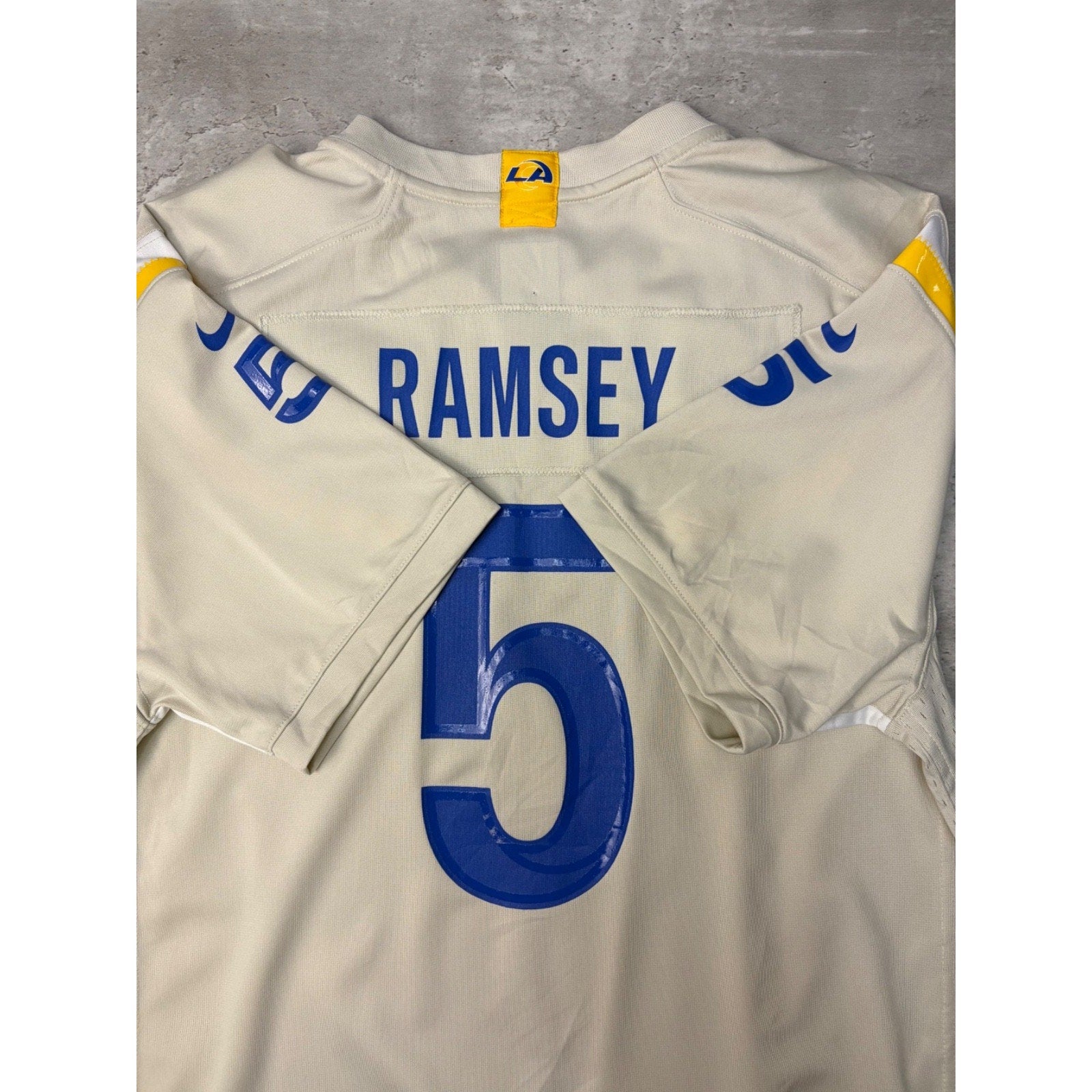 Vintage Jalen Ramsey #5 Los Angeles Rams NFL Football Jersey Size XL YOUTH