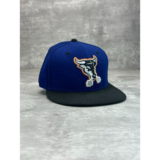 Durham Bulls MiLB Embroidered Logo Baseball Fitted Hat 7 3/8