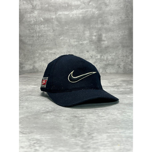 Vintage Nike Embroidered Swoosh Strapback Hat OSFA