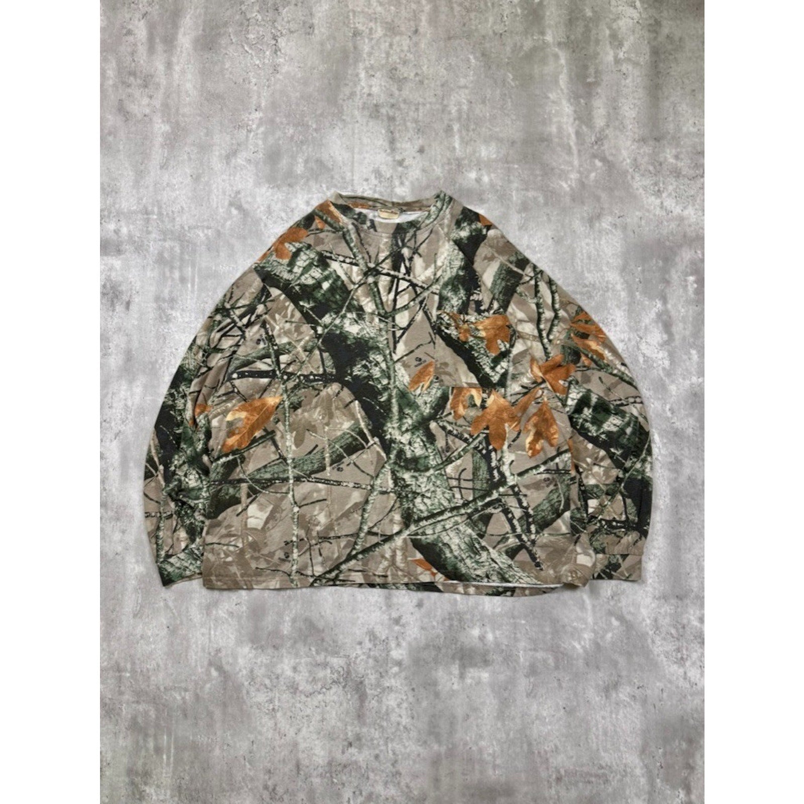 Vintage Outfiters Ridge Fusion 3D Hunting Camo Longsleeve T-Shirt Size 2XL