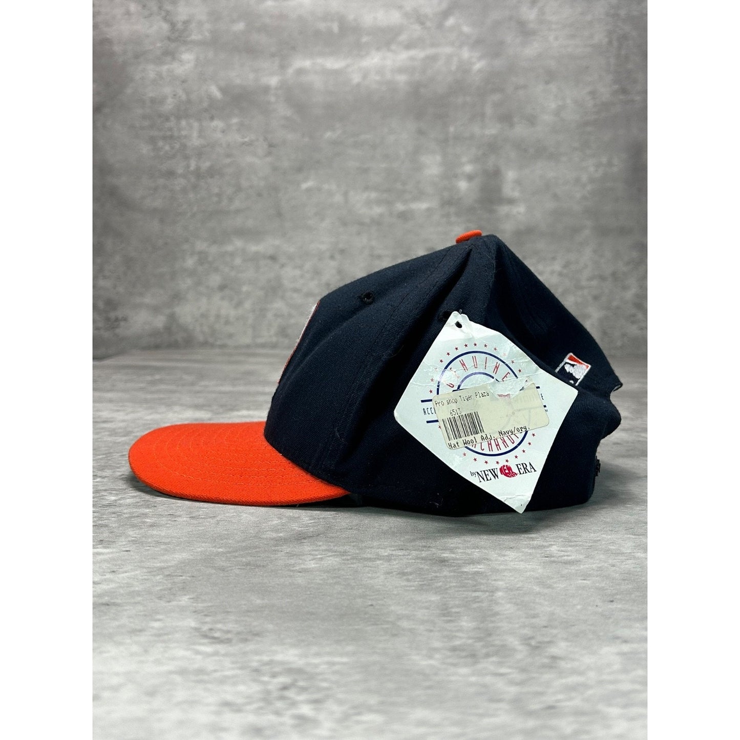 Vintage 90s Detroit Tigers MLB Embroidered Logo Baseball Snapback Hat OSFA