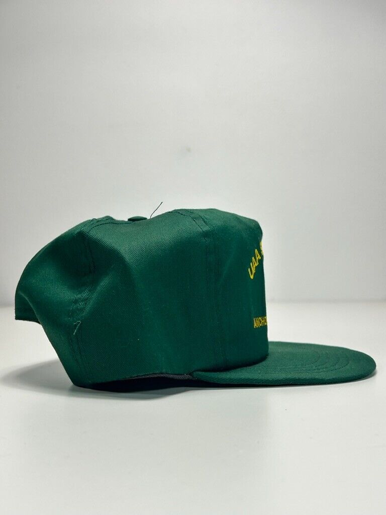 Vintage 90s UAA Seawolves Alaska Seawolves Hockey Snapback Hat OSFA