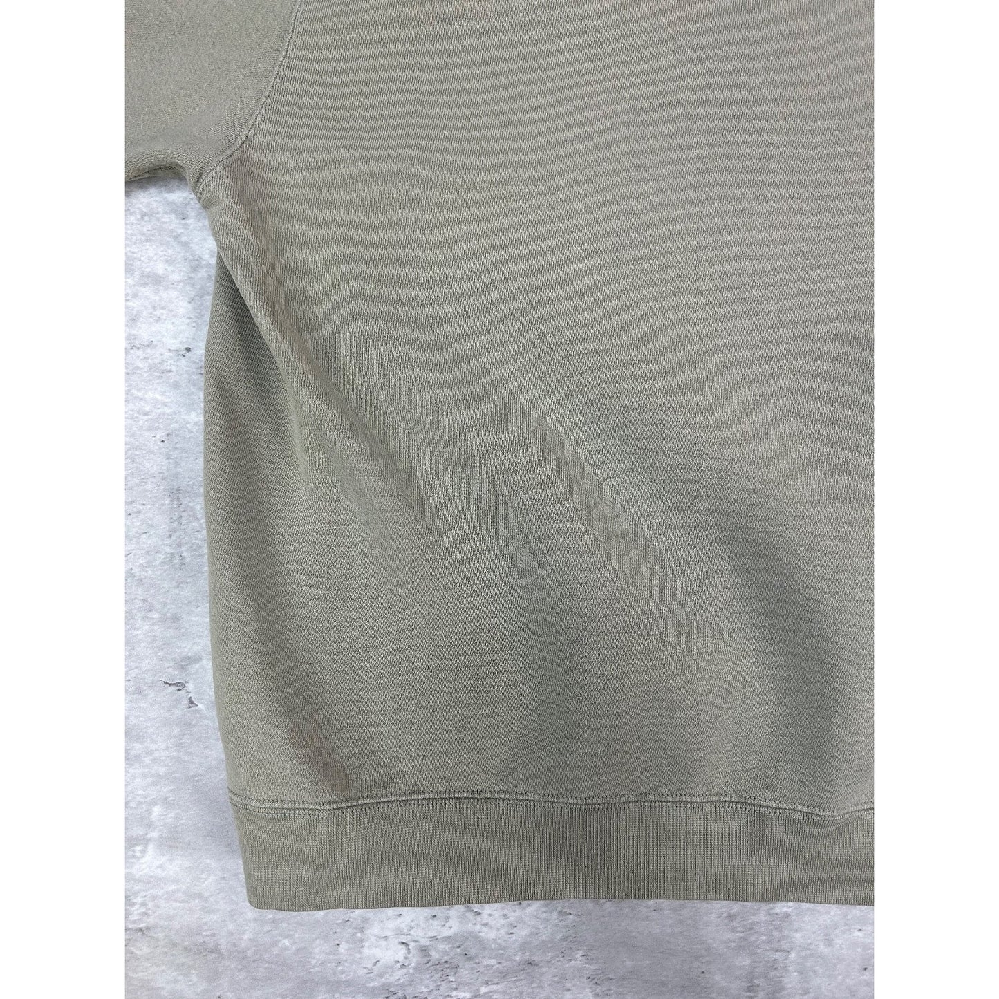 Vintage 2000s Nike Embroidered Mini Swoosh Earth Tone Sweatshirt Size Large