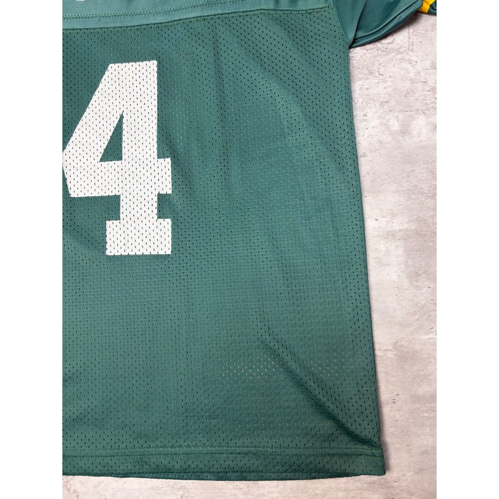 Vintage 1995 Brett Favre #4 Green Bay Packers NFL Starter Jersey Size YOUTH L