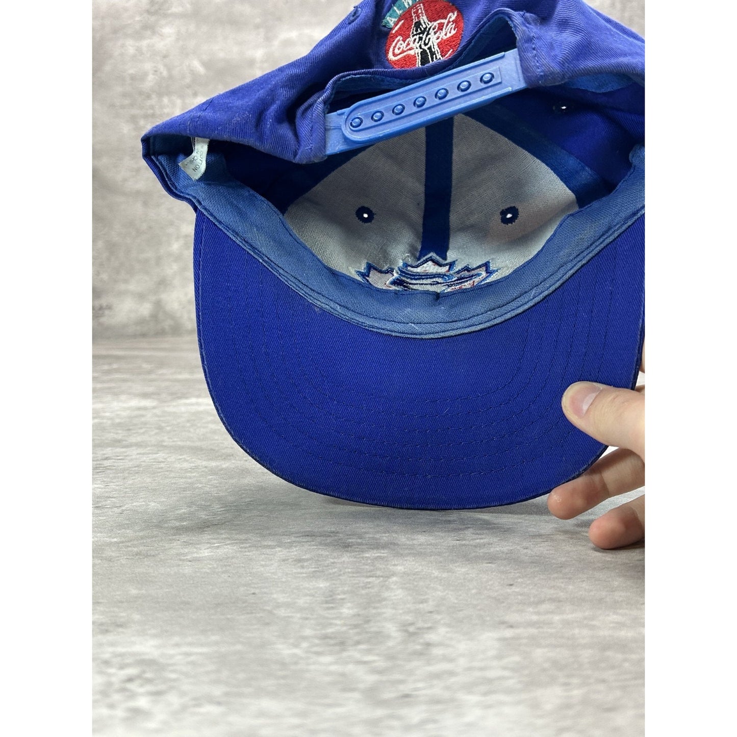 Vintage Toronto Blue Jays MLB Embroidered Logo Baseball Snapback Hat OSFA Blue