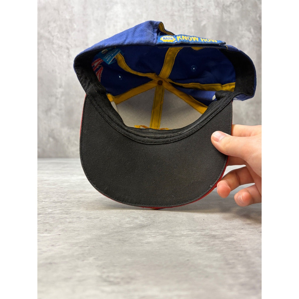 Vintage Napa Racing Embroidered Logo Nascar Strapback Hat OSFA