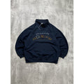 Vintage 90s Bugle Boys Adventure Embroidered Collared Sweatshirt Size XL