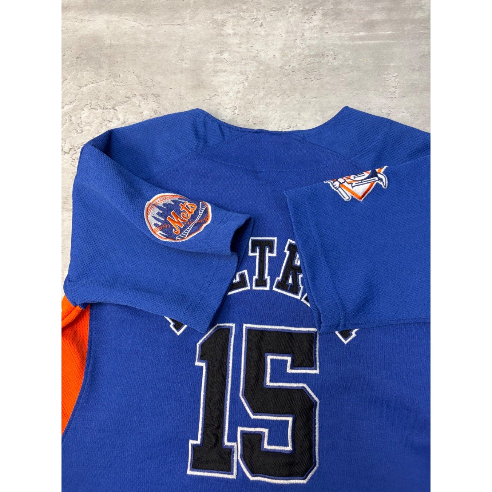 Carlos Beltran #15 New York Mets MLB Stitched Nike Jersey Size Large YOUTH