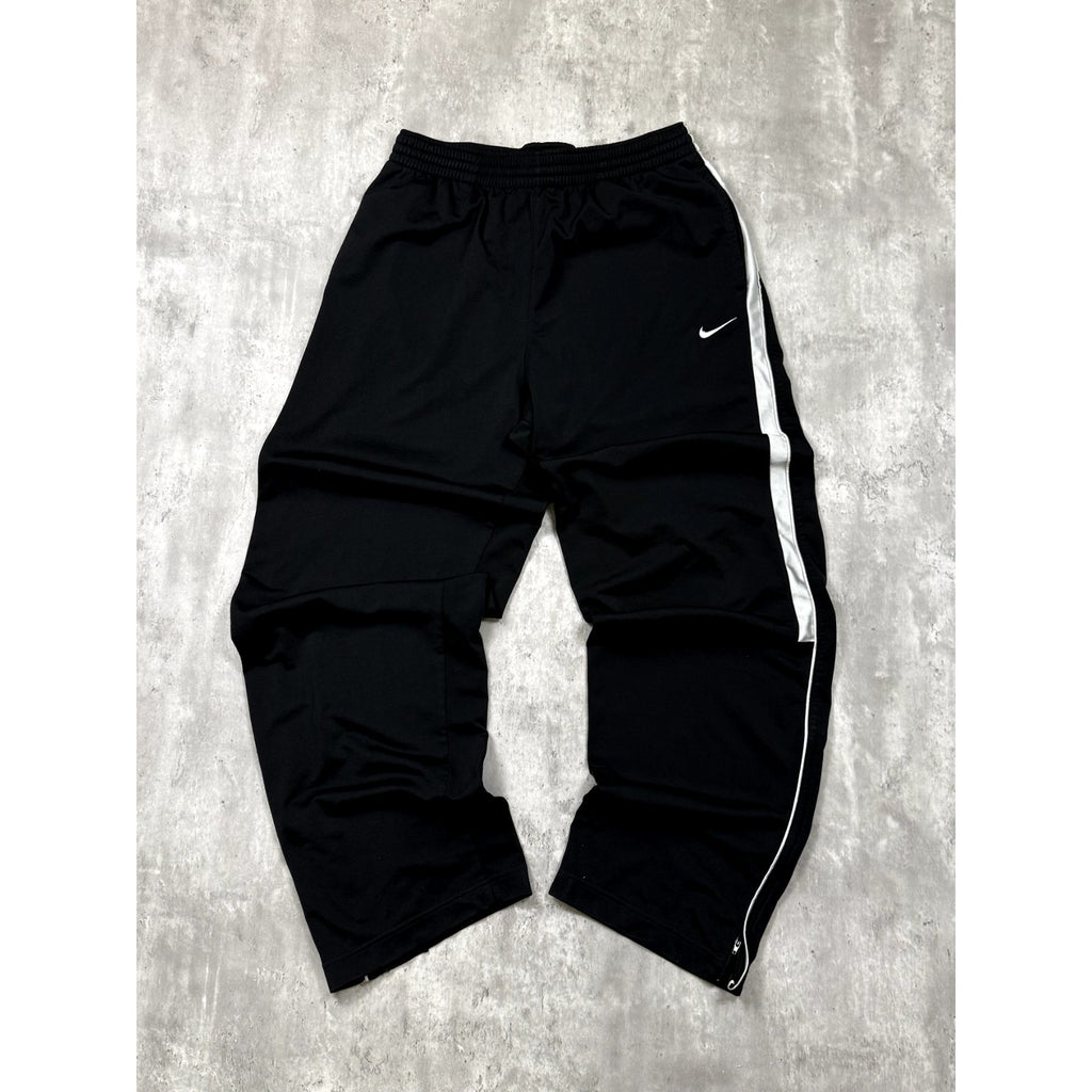 Vintage Nike Basketball Embroidered Mini Swoosh Warm Up Pants Size XL
