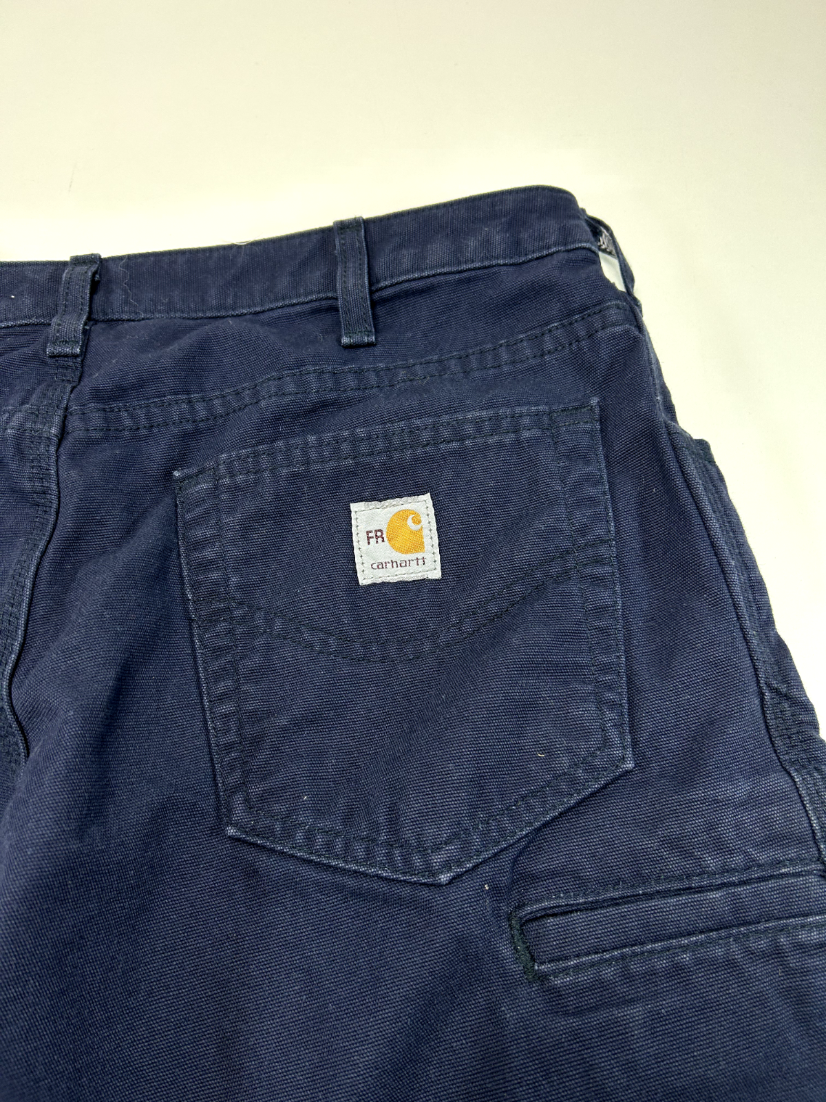 Carhartt FR NFPA2 Canvas Workwear Six Pocket Pants Size 33 Blue