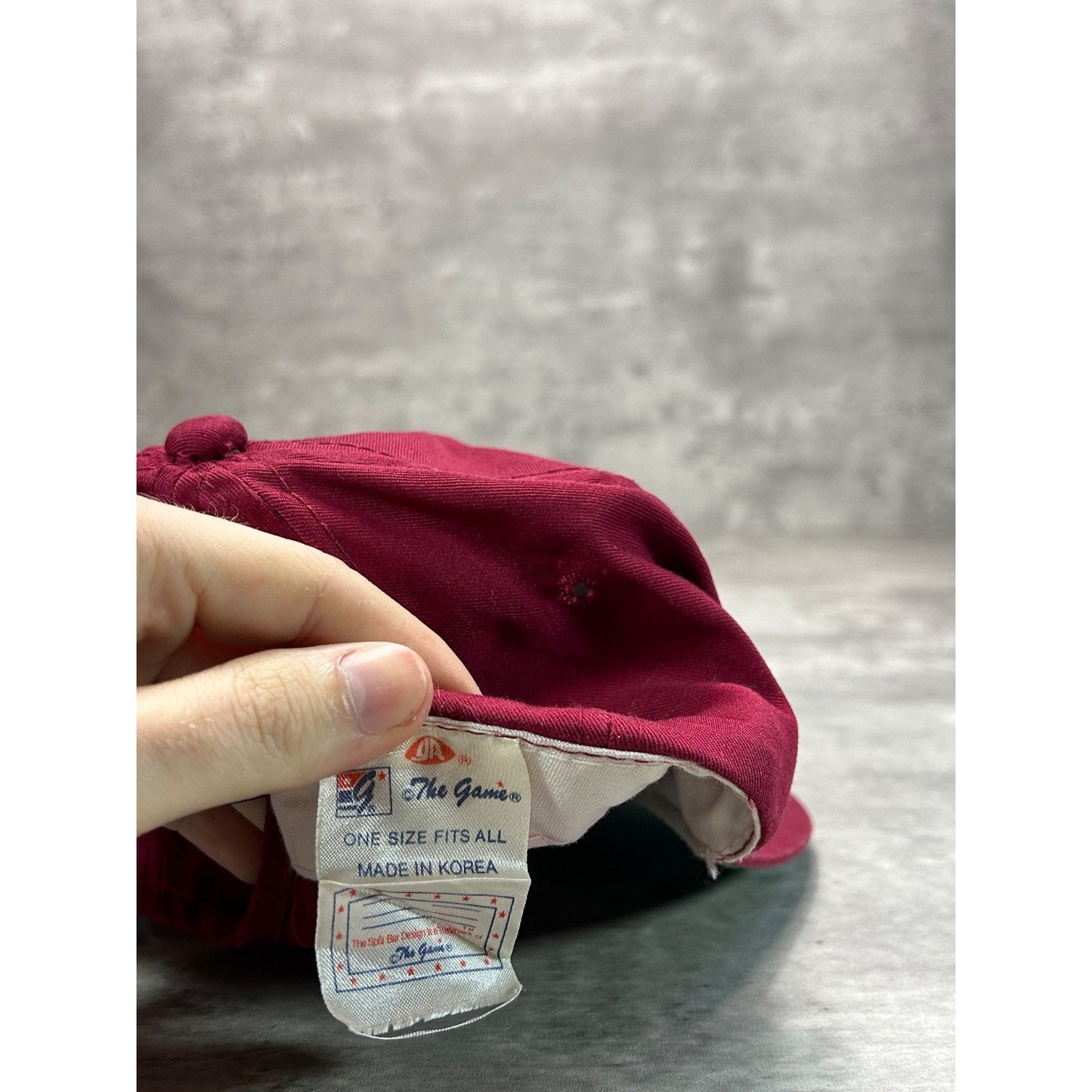 Vintage 90s University Of Alabama NCAA Embroidered Snapback Hat OSFA