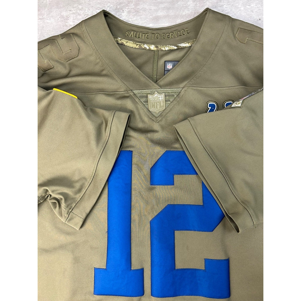 Vintage Andrew Luck #12 Indianapolis Colts NFL Nike Football Jersey Size XXL