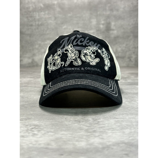 Vintage Disney Mickey Mouse Eras Of Mickey Trucker Strapback Hat OSFA