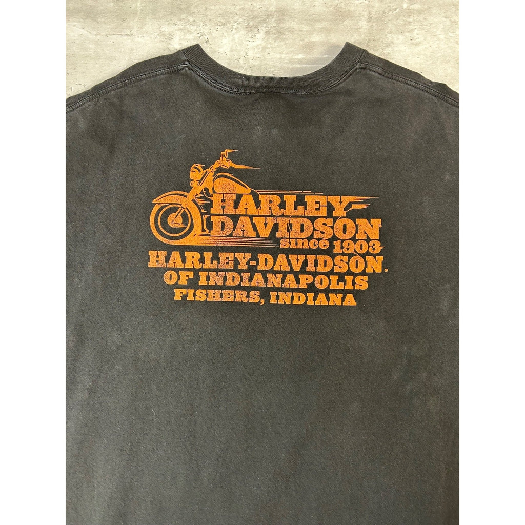 Harley Davidson Motorcycles Classic Logo Graphic T-Shirt Size 2XL