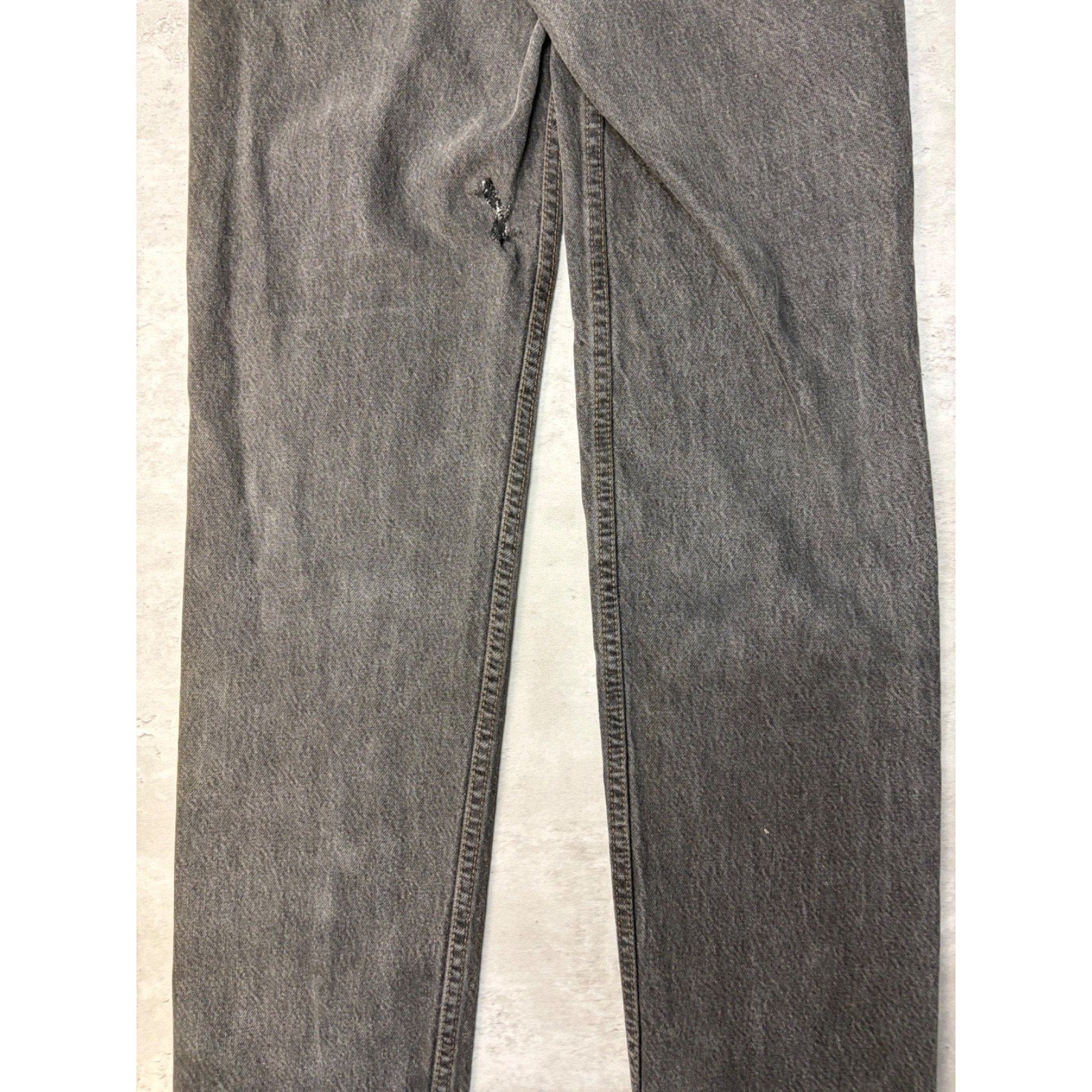 Vintage 90s Levis XX 701 Red Tab Black Wash Denim Pants Size 28