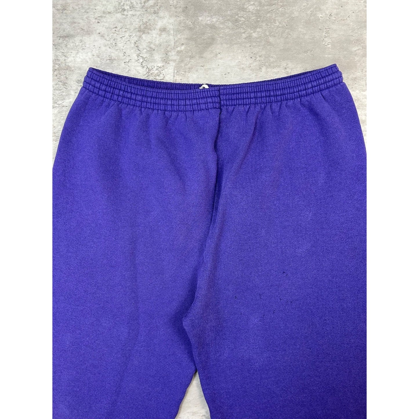 Vintage 90s Minnesota Vikings NFL Graphic Spellout Sweat Pants Size Large Purple