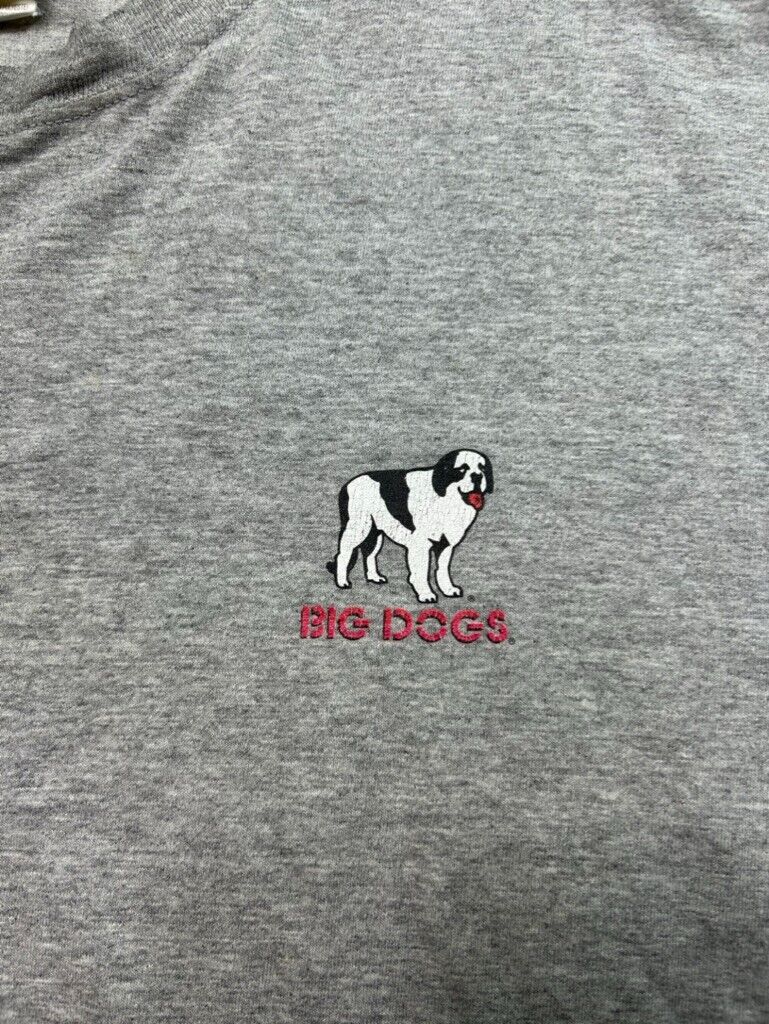 Vintage 2003 Big Dogs Just Do It Tomorrow Parody Graphic T-Shirt Size 3XL Gray