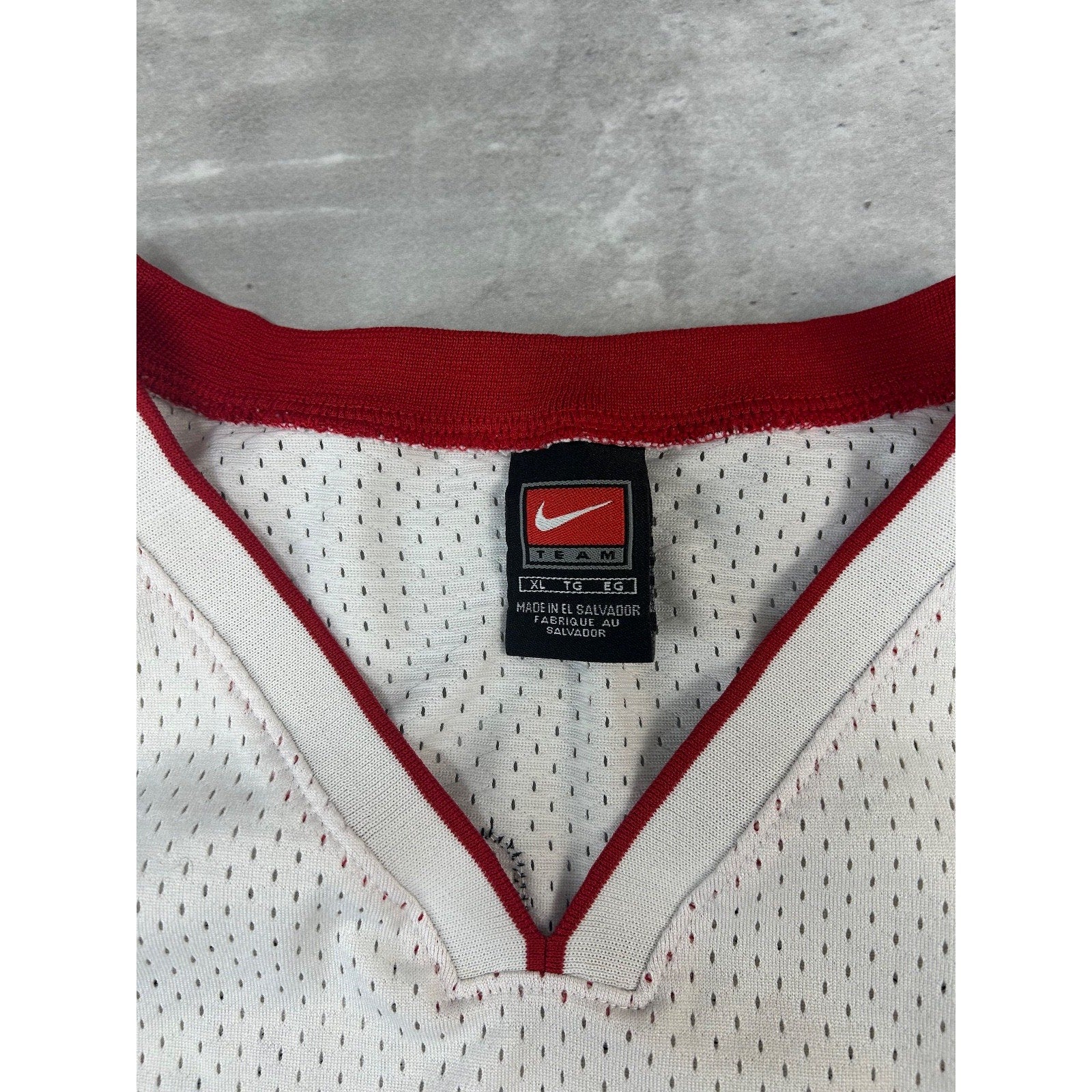 Vintage Lamar Odom #7 Miami Heat NBA Nike Basketball Jersey Size XL