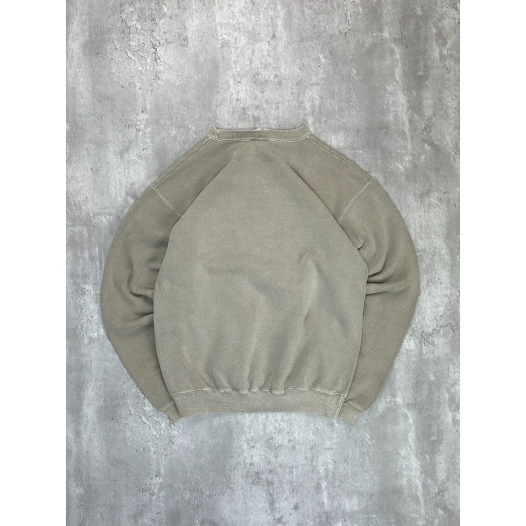 Vintage 90s Arctic Cat Embroidered Spellout Earth Tone Sweatshirt Size Medium