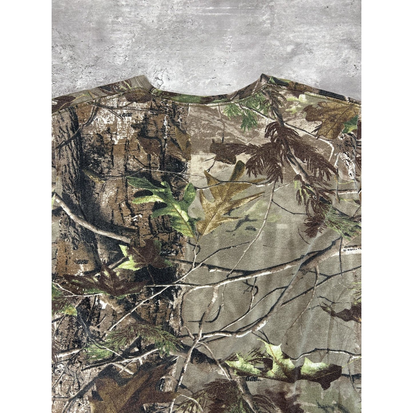 Vintage Code IV Tree Camo Hunting T-Shirt Size Large