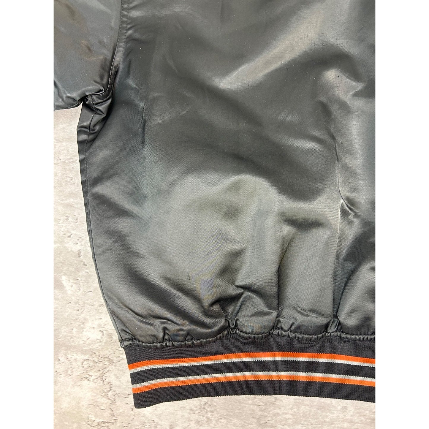 Vintage 80s/90s San Francisco Giants MLB Embroidered Satin Bomber Jacket Medium