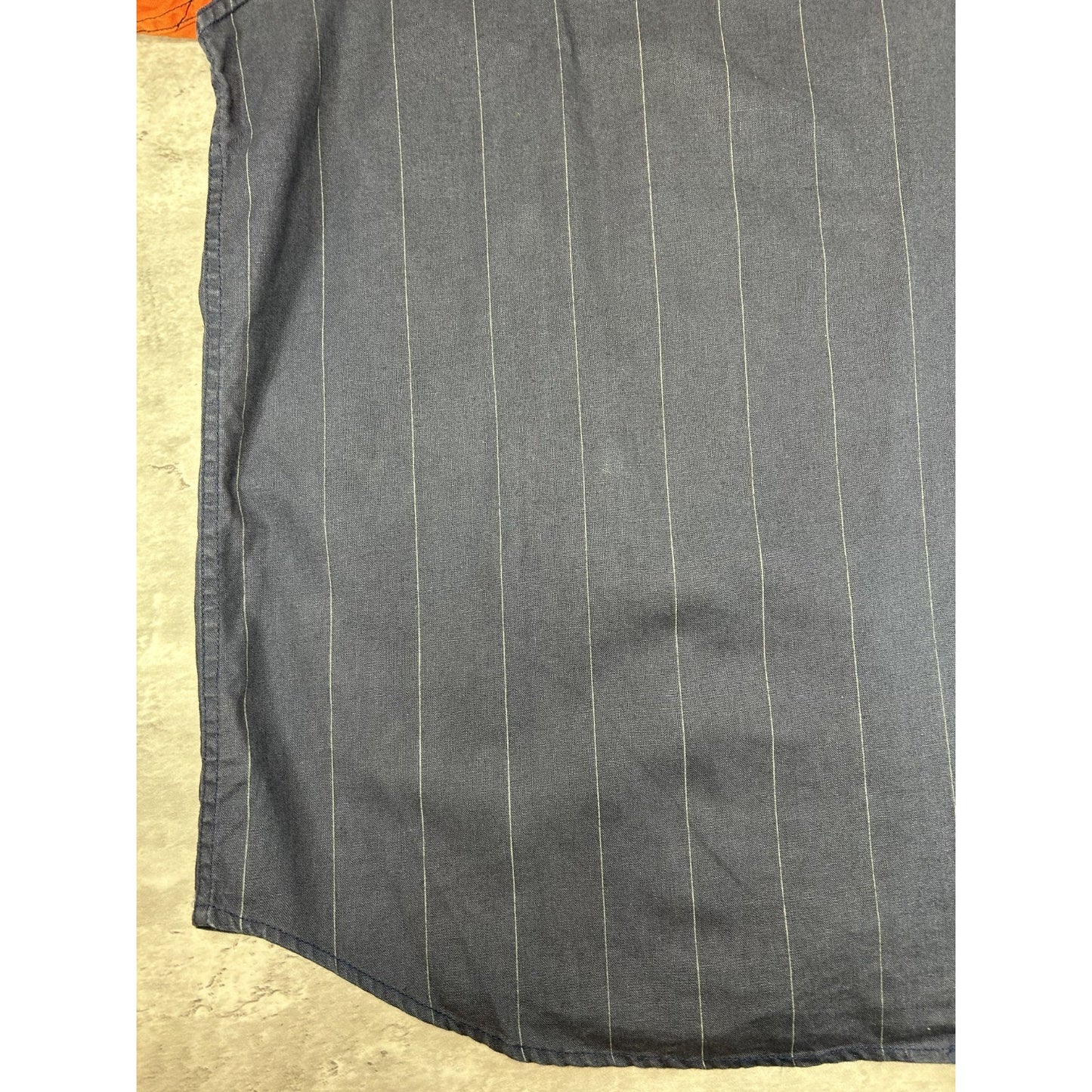 Vintage 90s Detroit Tigers MLB Pinstripe Stitched Baseball Jersey Size Large