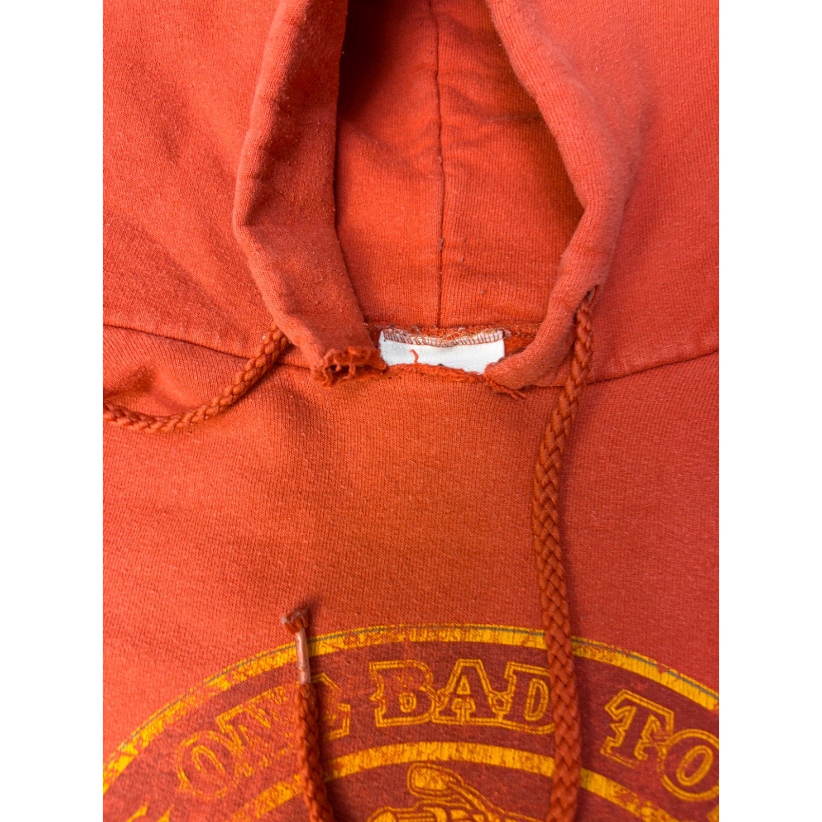 Vintage 2005 Harley Davidson One Bad Toy Looney Tunes Hooded Sweatshirt Size XL