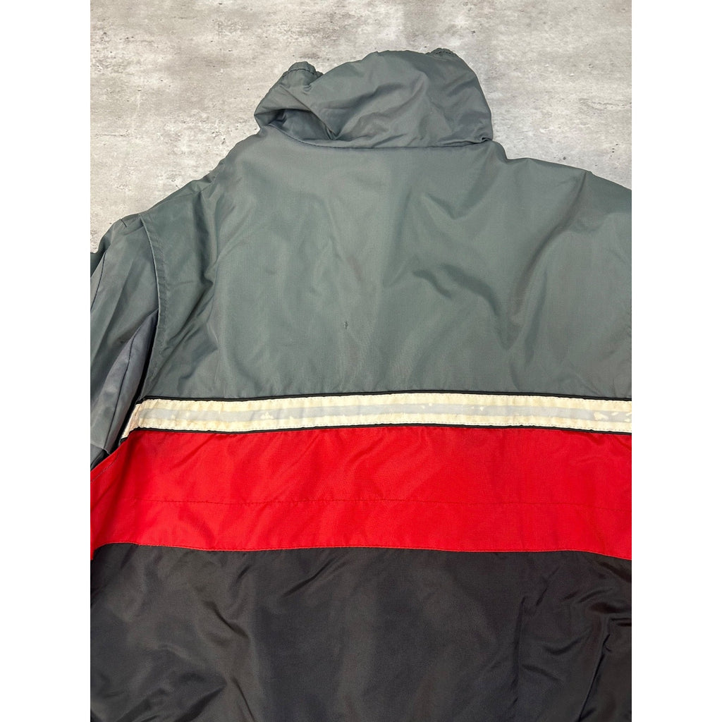 Vintage 90s Polaris Embroidered Logo Full Zip Insulated Jacket Size Large