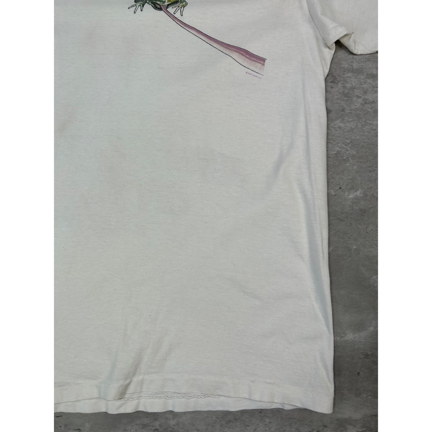 Vintage 1995 Budweiser Jump On A Bud Beer Promo Graphic T-Shirt Size XL