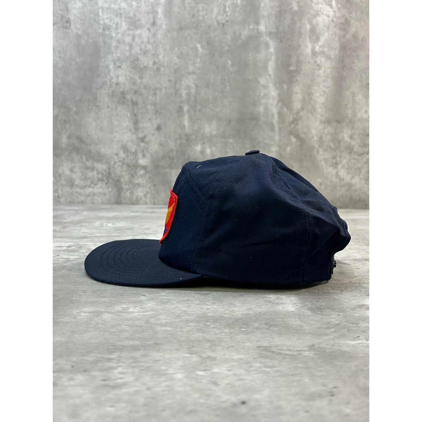 Vintage 80s/90s Budweiser King Of Beers Embroidered Patch Snapback Hat OSFA