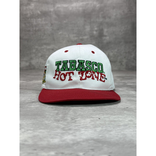 Vintage Todd Bodine #35 NASCAR Tabasco Hot Zone Embroidered Snapback Hat OSFA