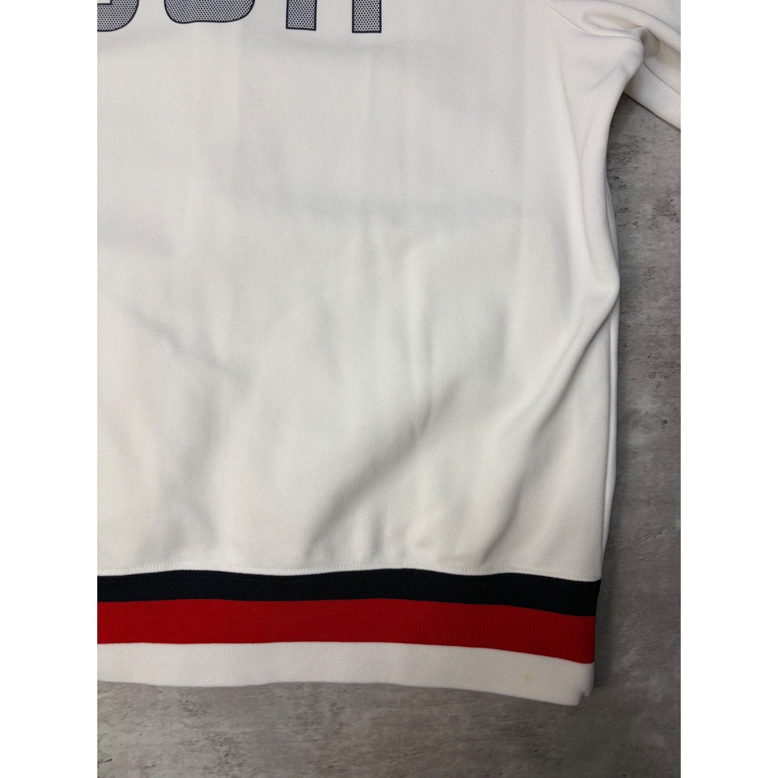 Nike Team USA Olympics Soccer White Full Zip Track Jacket Size XL