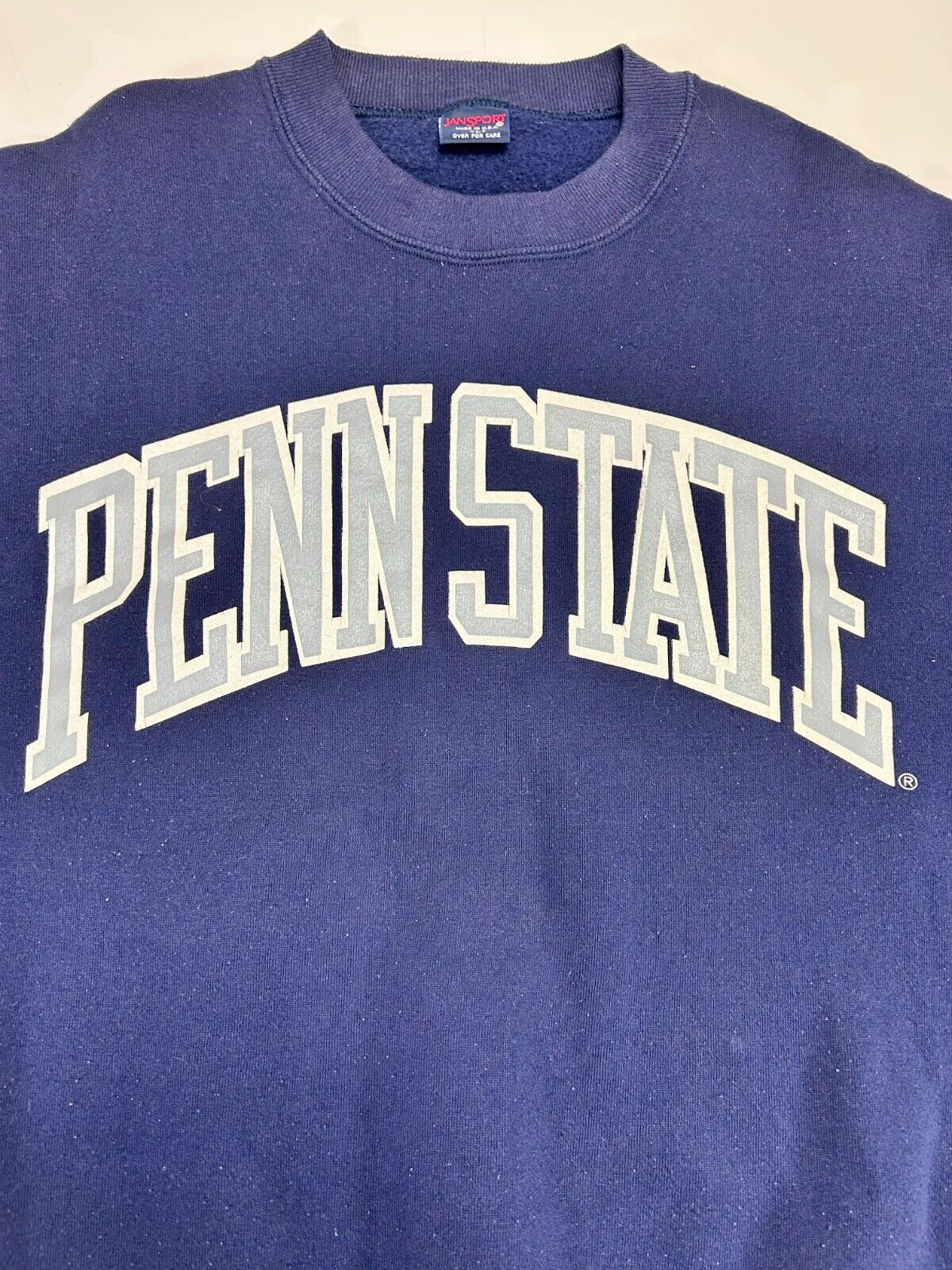 Vintage 90s Penn State Nittany Lions Collegiate Arc Spell Out Sweatshirt Large