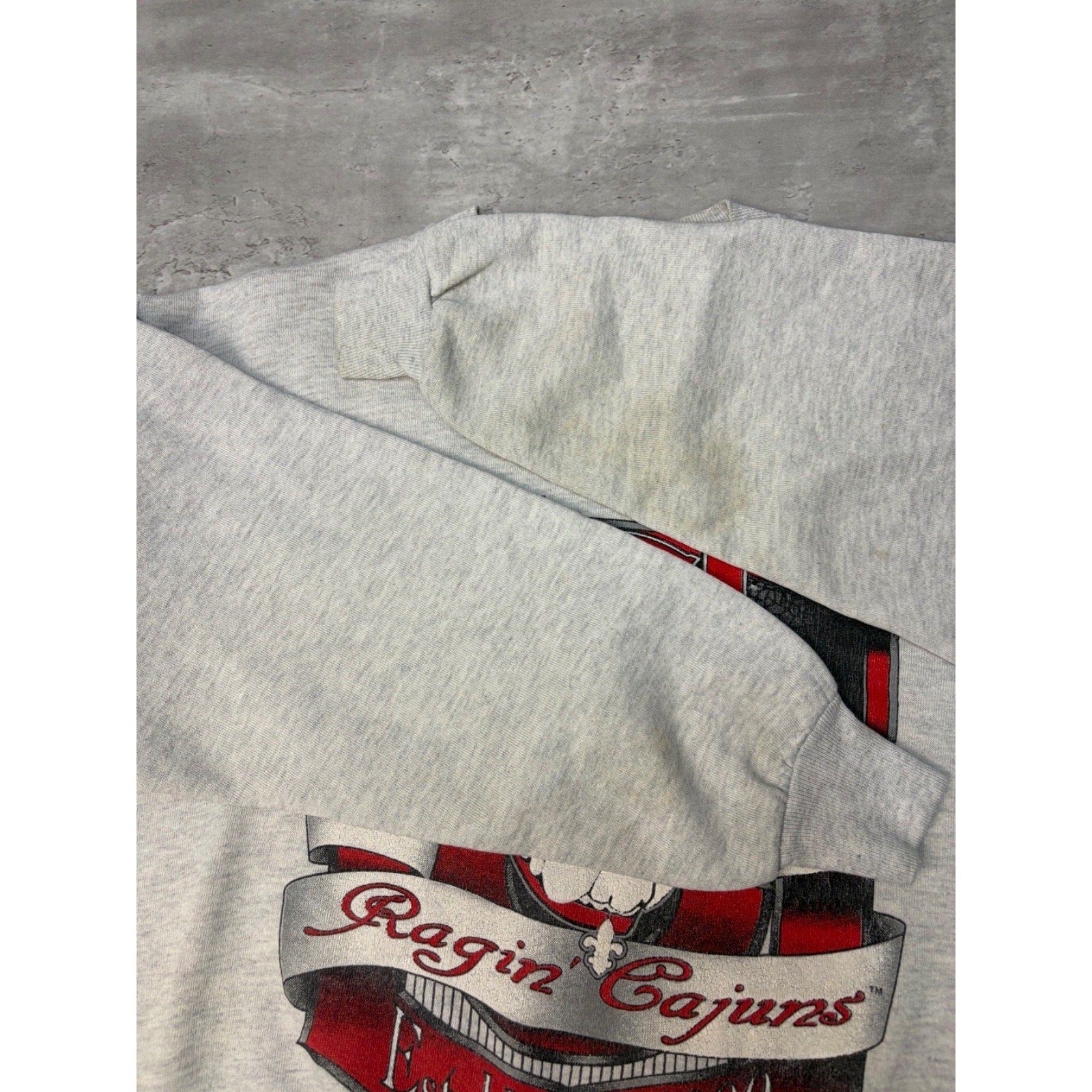 Vintage Southwestern Louisiana Ragin' Cajuns NCAA Sweatshirt Sz Medium