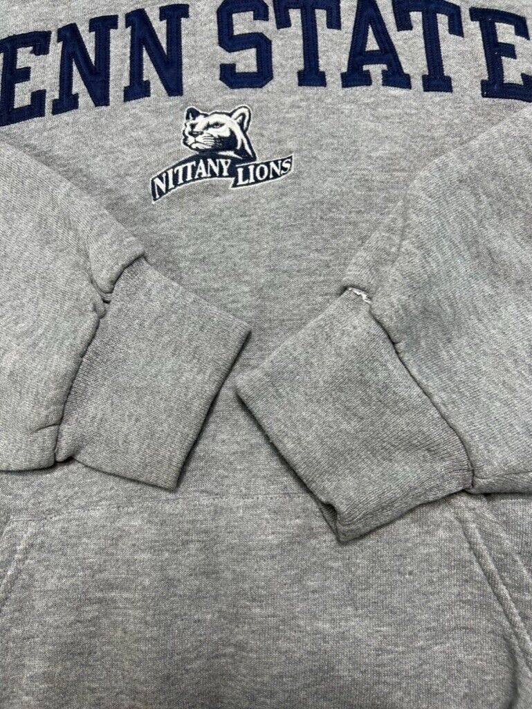 Vintage Penn State Nittany Lions NCAA Collegiate Hooded Sweatshirt Size Large