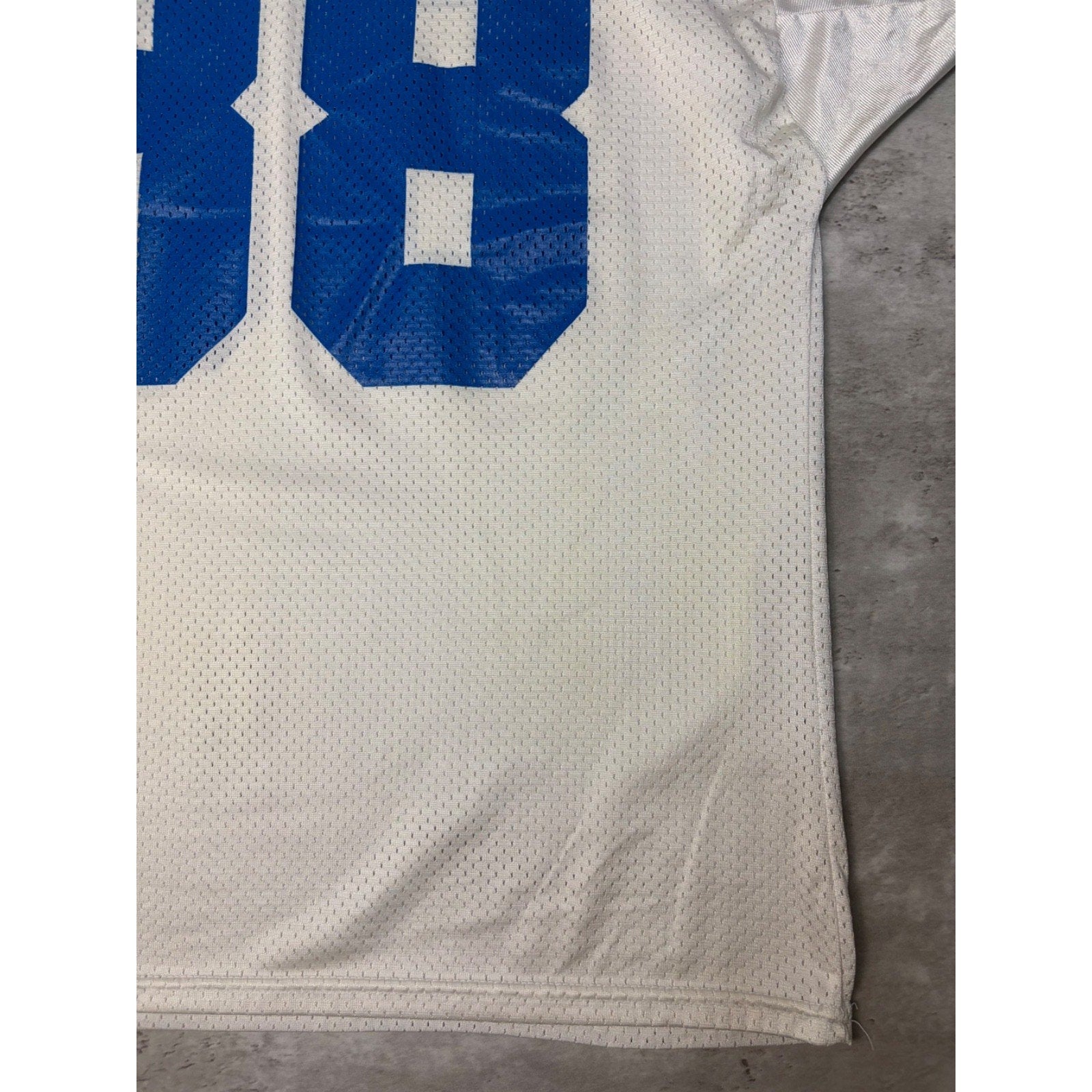 Vintage 90s Michael Irvin #88 Dallas Cowboys NFL Wilson Football Jersey Size XL