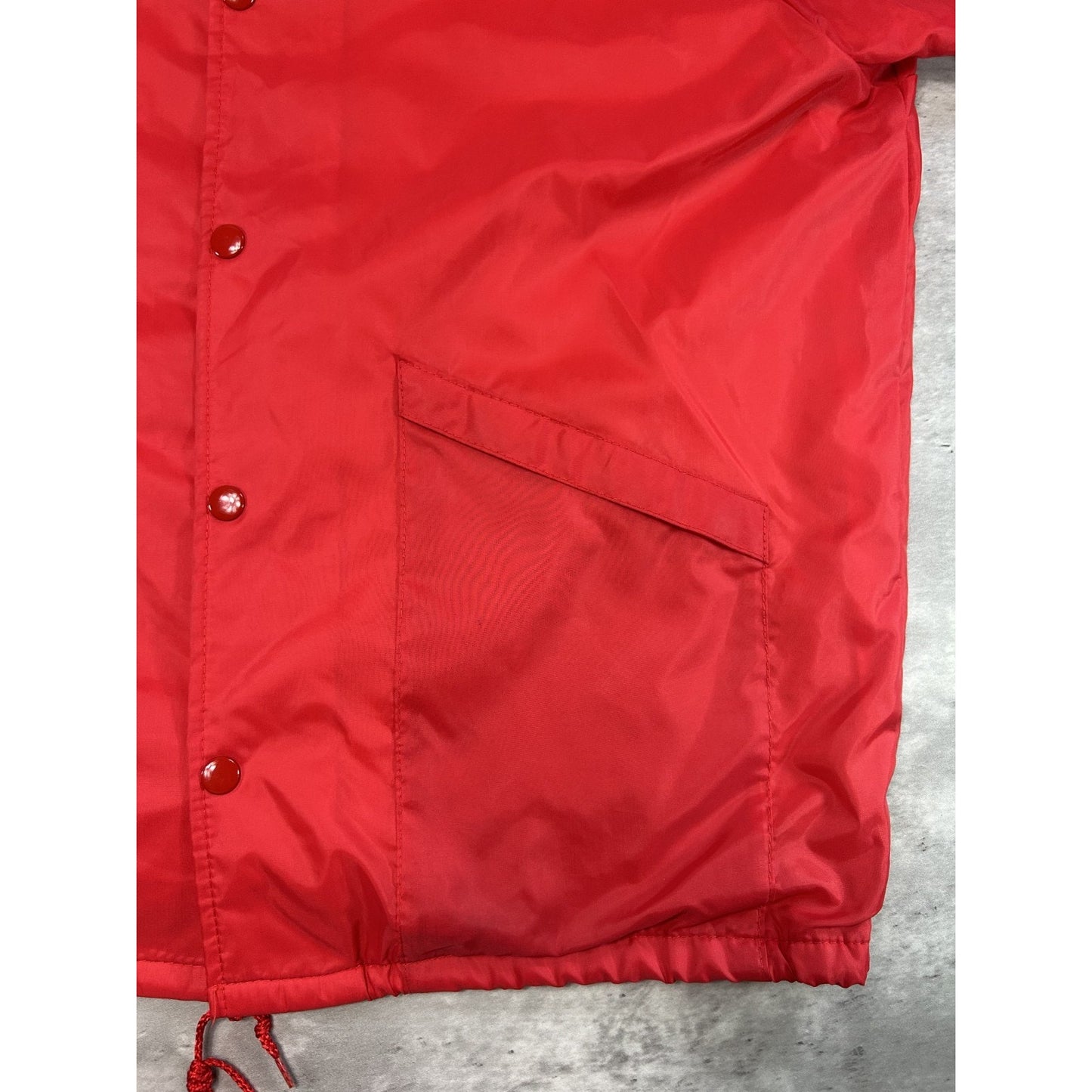 Vintage 80s New Haven Industries Nylon Coaches Jacket Size Medium