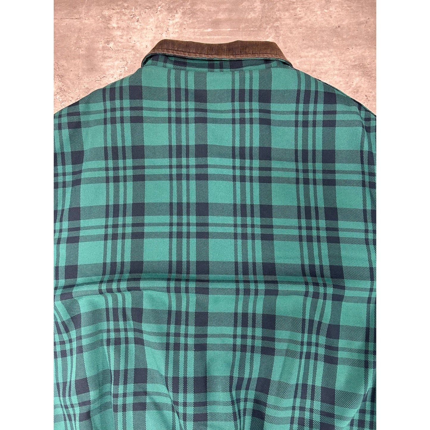 Vintage 80s/90s Carhartt Insulated Plaid Canvas Workwear Sante Fe Jacket Sz 2XL