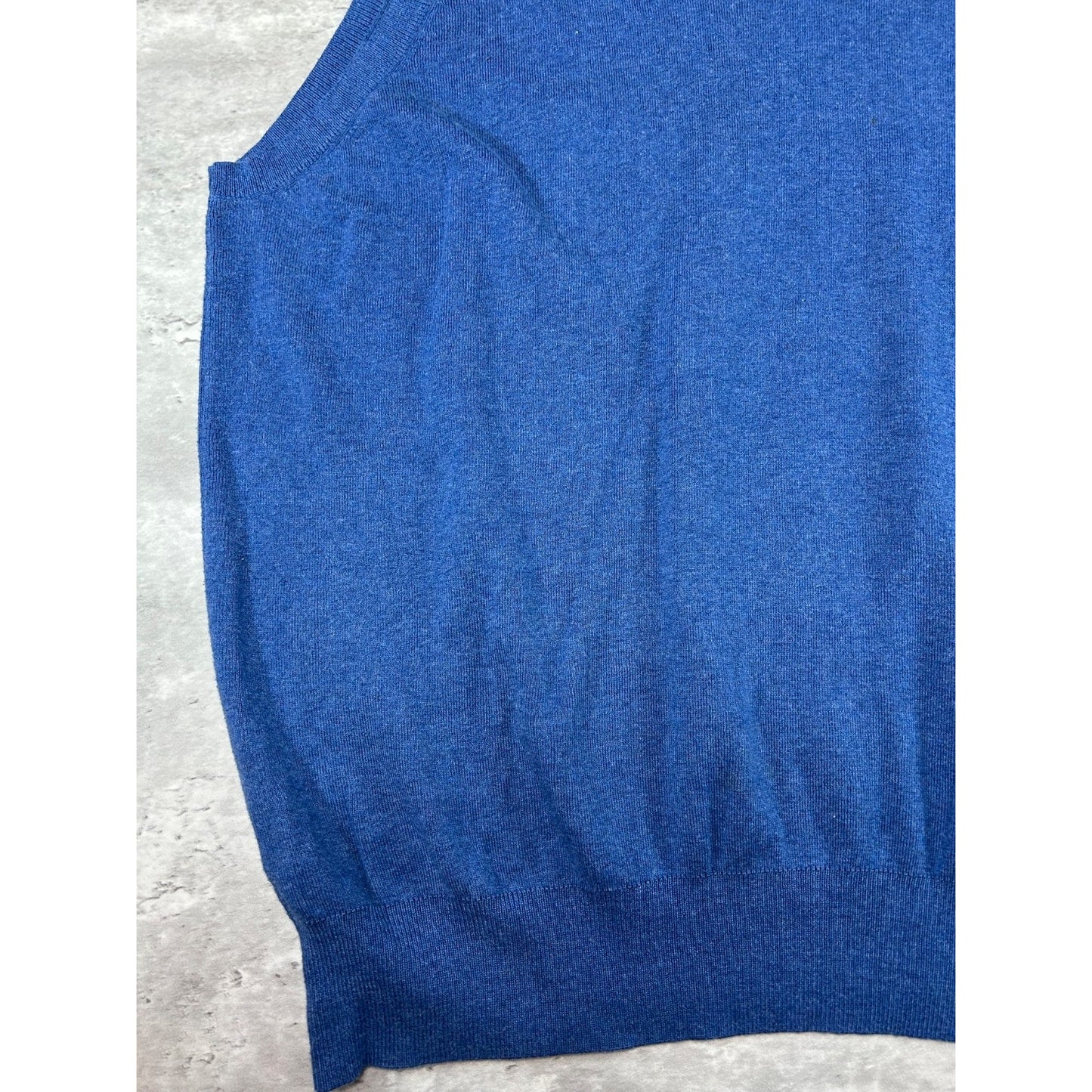 Vintage Polo Ralph Lauren Embroidered Pony Sweater Vest Size 2XL Blue