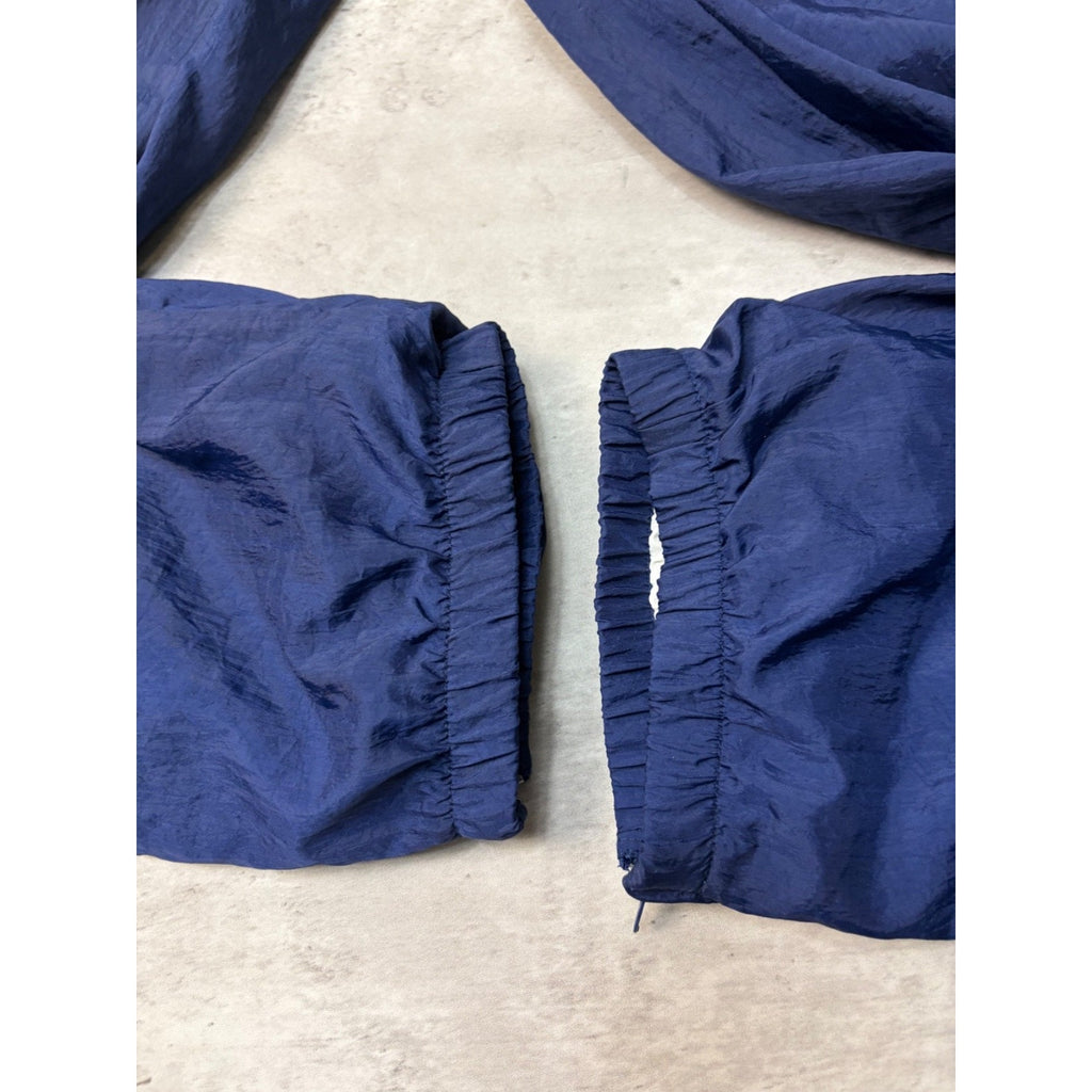 Vintage Nike Tonal Embroidered Swoosh Insulated Nylon Windbreaker Pants Size XL