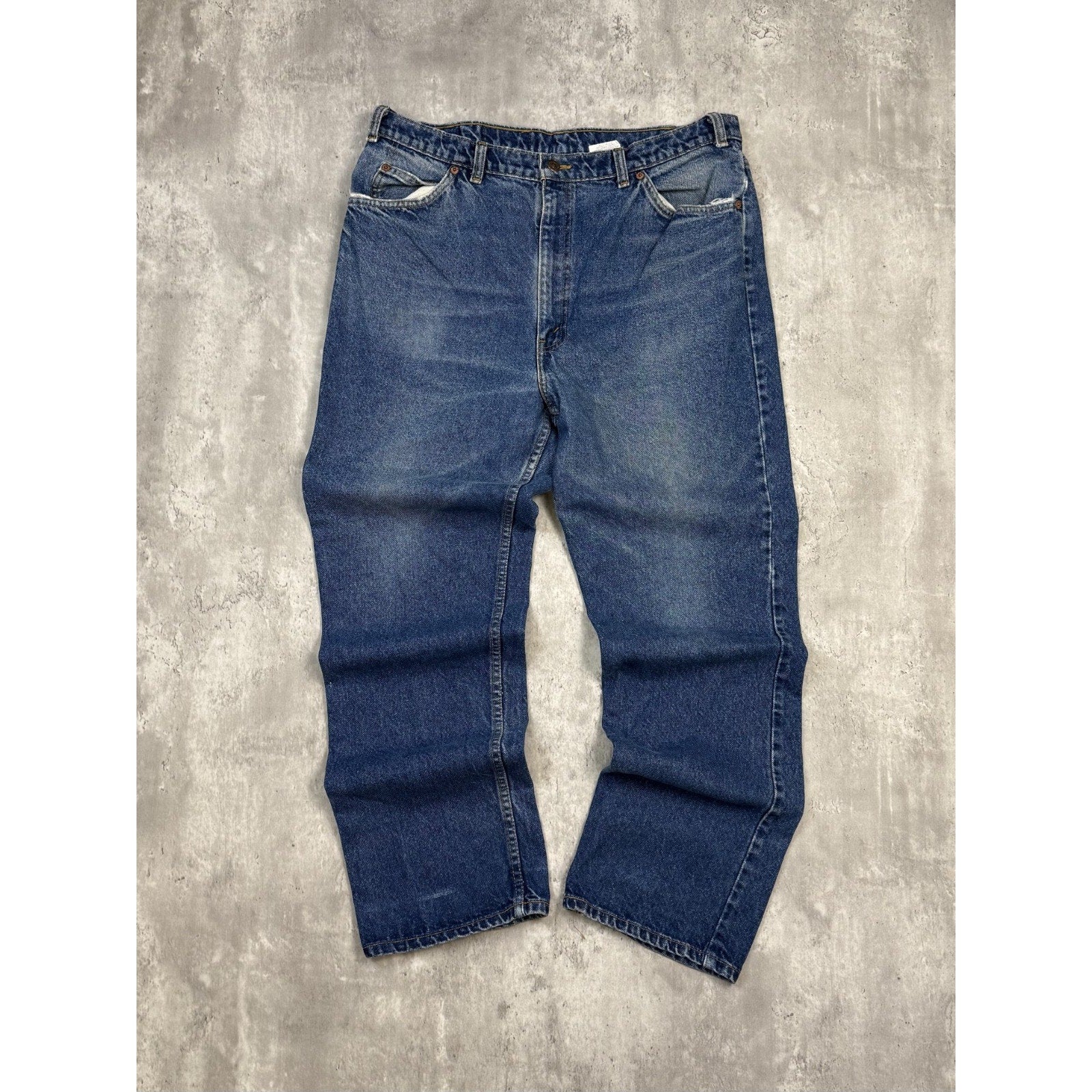Vintage 80s/90s Levis 619 Orange Tab Dark Wash Denim Pants Size 36