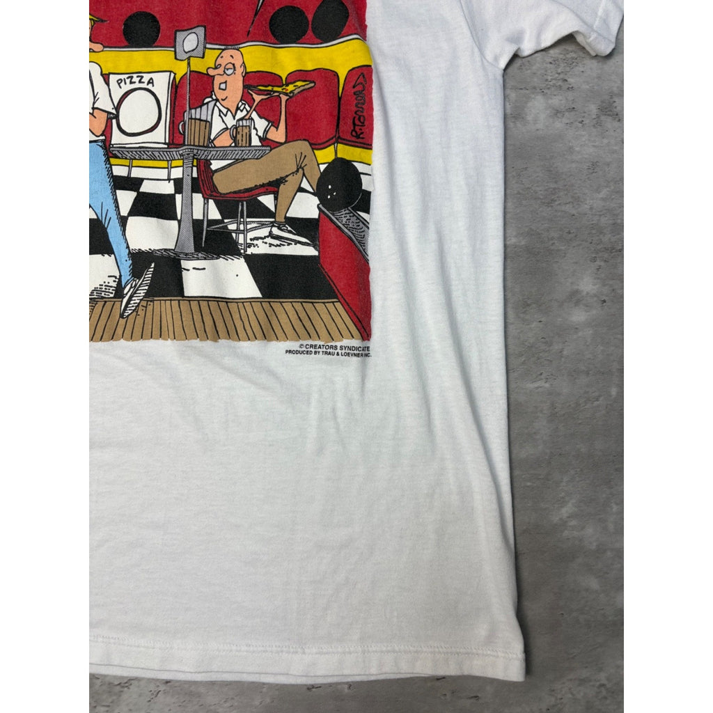 Vintage 90s Pete & Clete Out Of Shape Bowling Graphic T-Shirt Size Large
