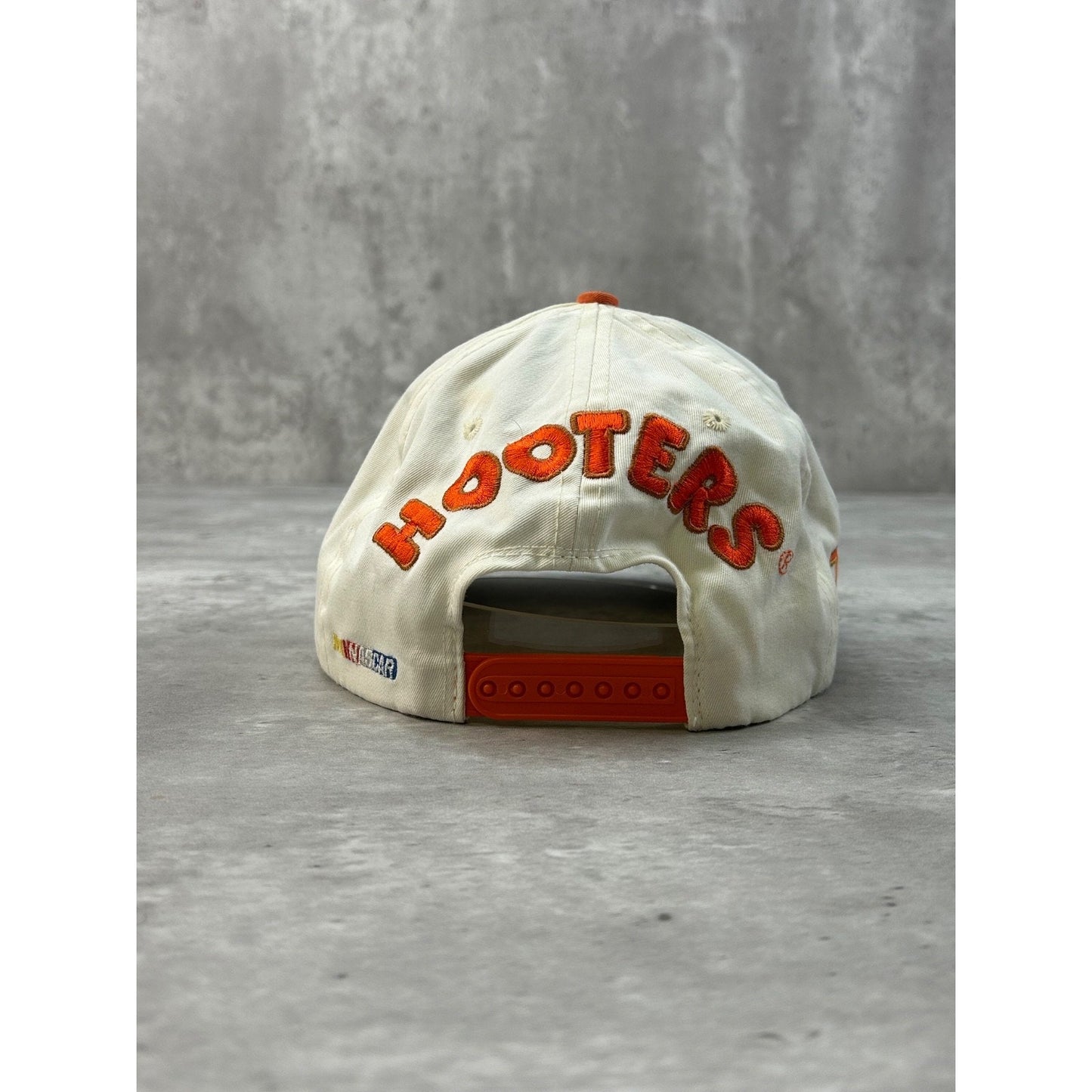 Vintage 90s Loy Allen Jr #19 Hooters Racing Embroidered Nascar Snapback Hat OSFA