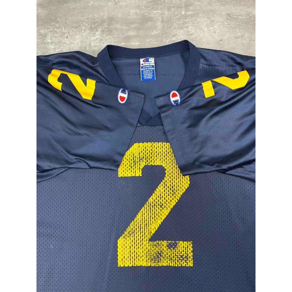 Vintage 90s Michigan Wolverines #2 NCAA Champion Football Jersey Size XL